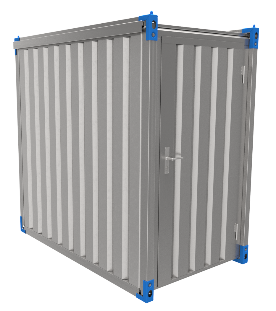 Container 1,38 x 2,2 m OSB-bund – Kvalitetscontainer